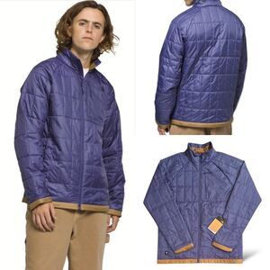 NWT The North Face Circaloft Puffer Jacket Cave Blue/ Utility Brown